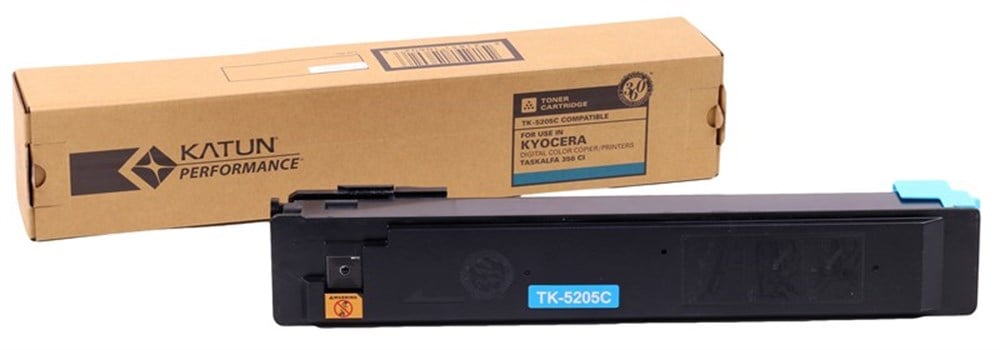 49343-Kyocera Mita TK-5205 Mavi Toner Taskalfa 356ci-CS356ci (1T02R5CNL0)