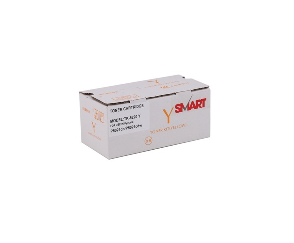 Kyocera Mita TK-5220 muadil By Point  Sarı Toner ECOSYS P5021-M5521-MC3321(1T02R9ANL1)