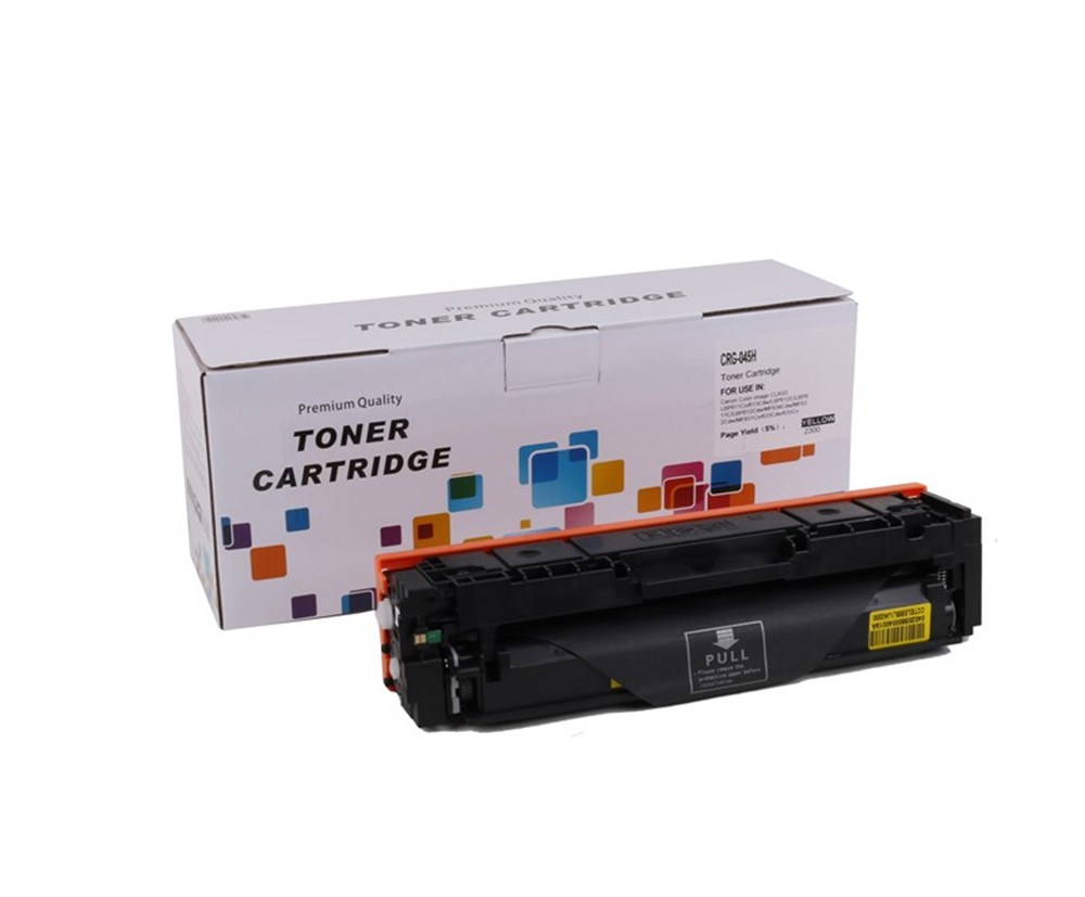 Canon CRG-045HY muadil By Point  Sarı Toner 635CX-613CDW (2.200 Sayfa)