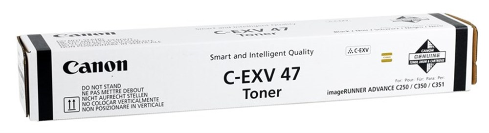 Canon EXV-47 Orjinal Siyah Toner IR-C250i-C350i-C355i (8516B002)