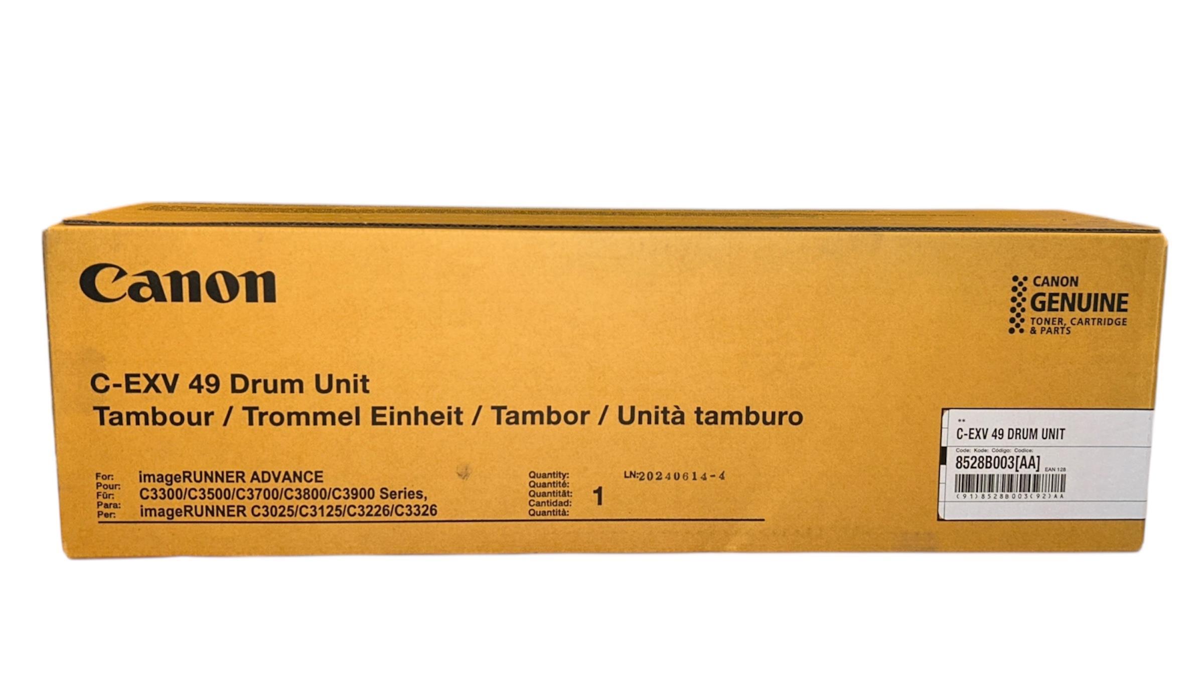 Canon EXV-49 Orjinal Drum Unit IR-C 3300 3320 3325 3330 3525 3530 8528B003