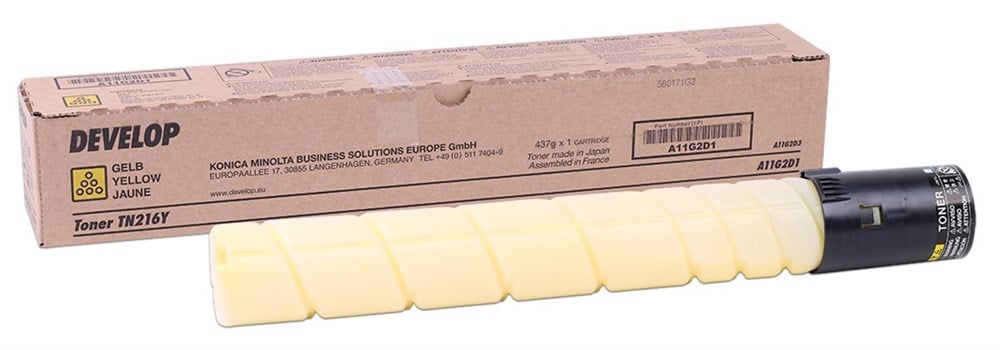 Develop TN-216 Orjinal Sarı Toner Ineo +220 +280 (A11G2D1)