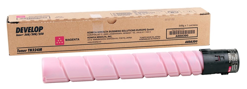 Develop TN-324 Orjinal Kırmızı Toner İneo +258 +308 +368 (A8DA3D0)