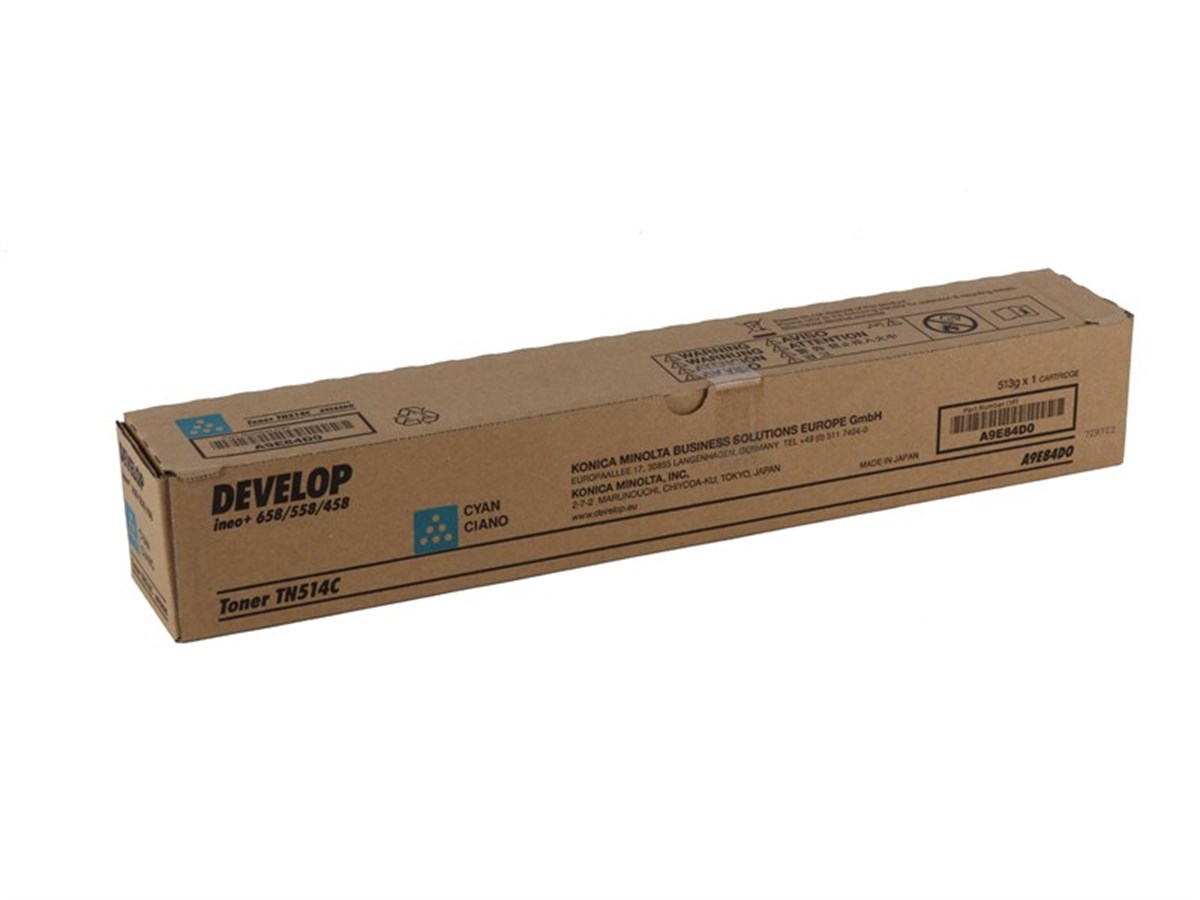 Develop TN-514 Orjinal Mavi Toner İneo +458,+558,+658 (A9E84D0)