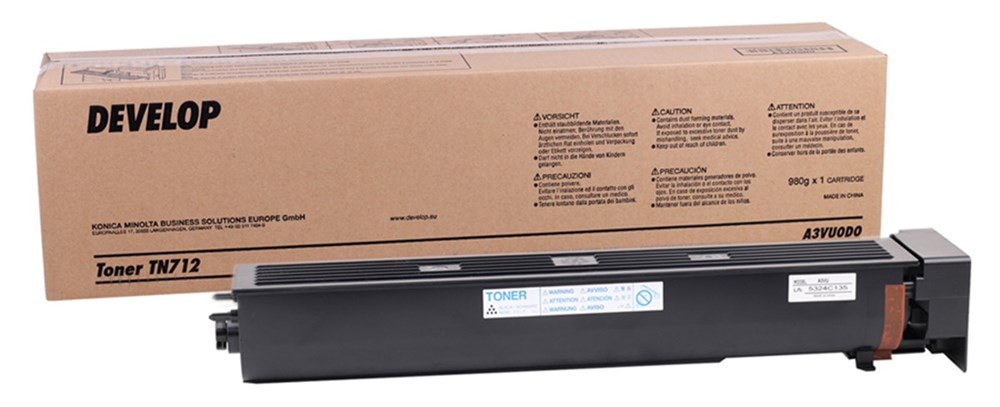 Develop TN-712 Orjinal Toner Ineo 654e-754e (A3VU0D0)