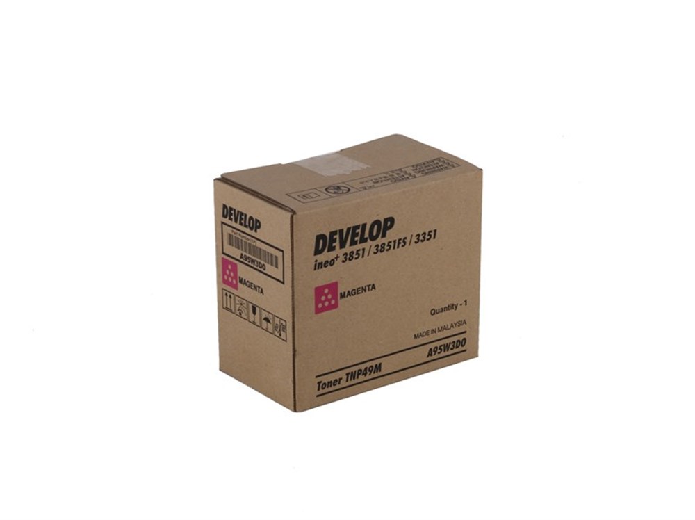 Develop TNP-49 Orjinal Kırmızı Toner İneo +3851,+3851FS,+3351 (A95W3D0)