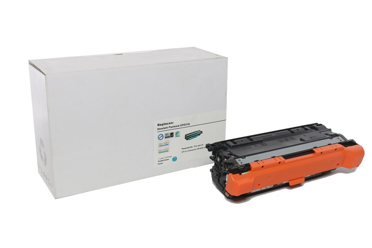 HP CF031A (646A) Muadil Mavi Toner CM4540 (12,5k)