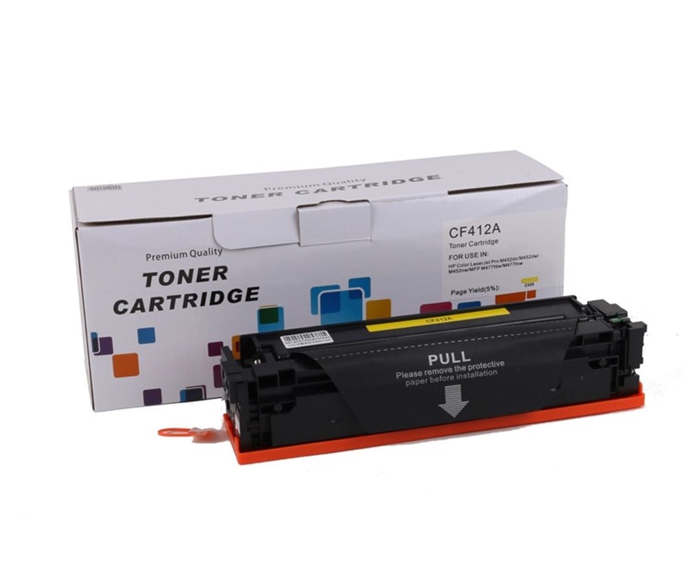 HP CF412A (410A)muadil By Point  Sarı Toner M452-M477 (CF377A-CF378A-CF379A-CF388A-CF389A)