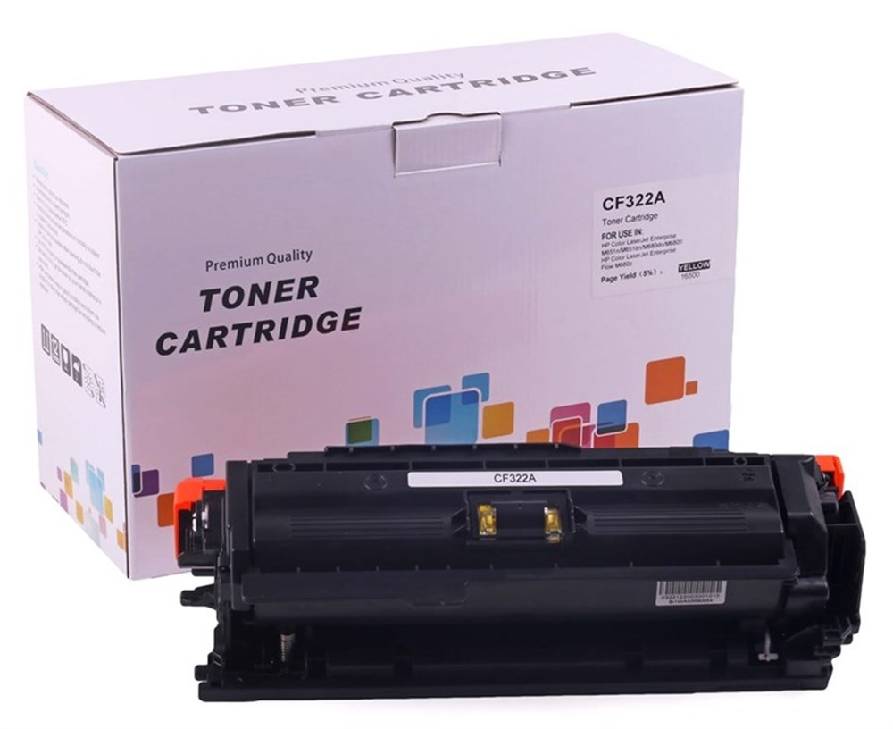 HP Muadil Toner Sarı CB542A(125A) - CE322A(128A) - CF212A(131A) (CM1415-Pro200)