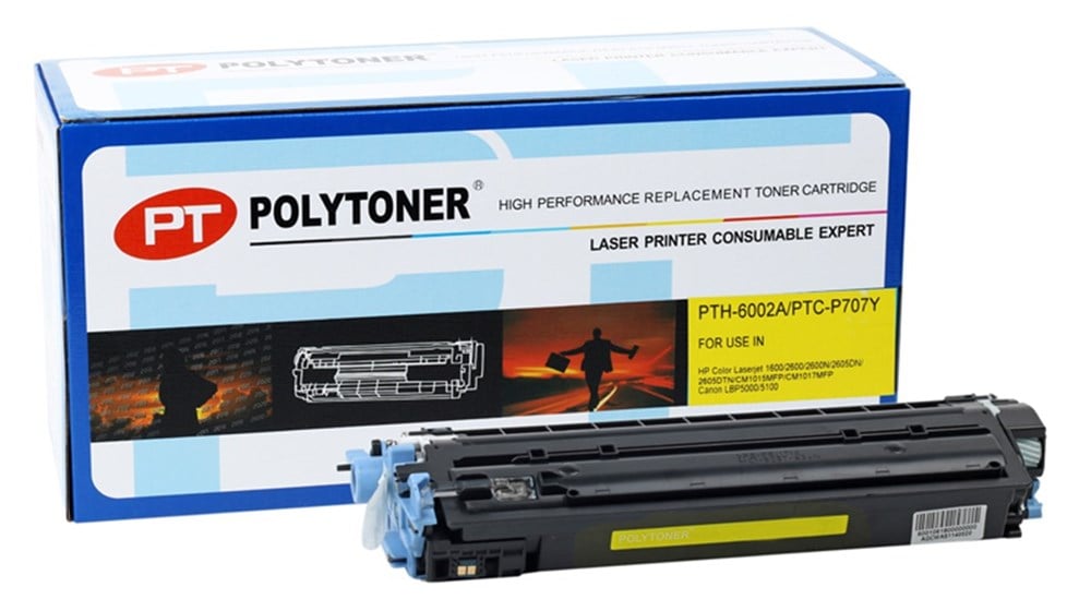 HP Q6002A (124A) muadil By Point toner Sarı Laserjet 1600-2600-CM1015-1017mfp-LBP5000-5100