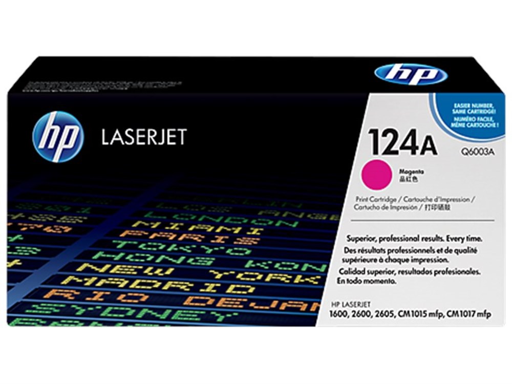HP Q6003A (124A) Orjinal Kırmızı Toner