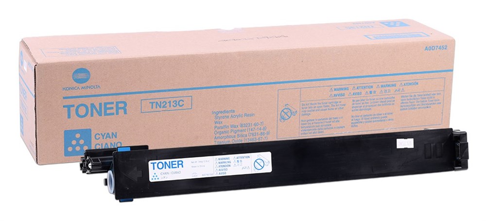 Konica Minolta TN-213 Orjinal Mavi Toner C-253-203 (A0D7452)