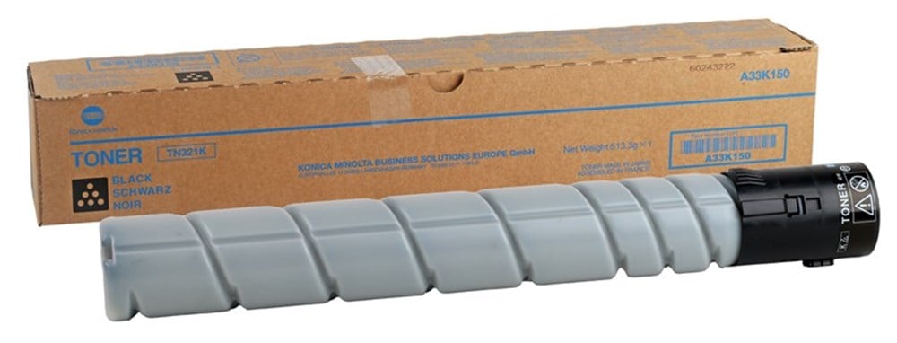 Konica Minolta TN-321 Orjinal Siyah Toner Bizhub C224-C284-C364 (A33K150)