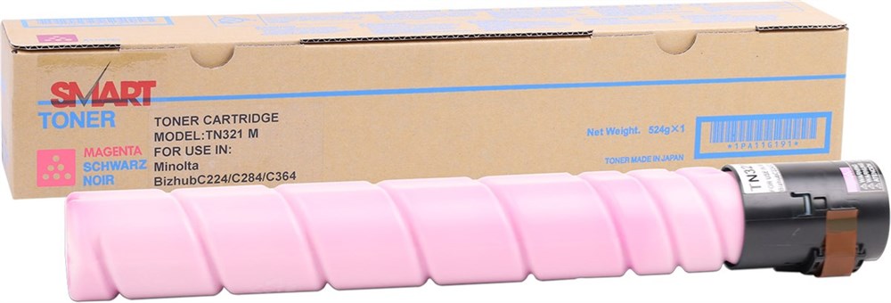 Konica Minolta TN-321 muadil By Point  Kırmızı Toner Bizhub C224-C284-C364