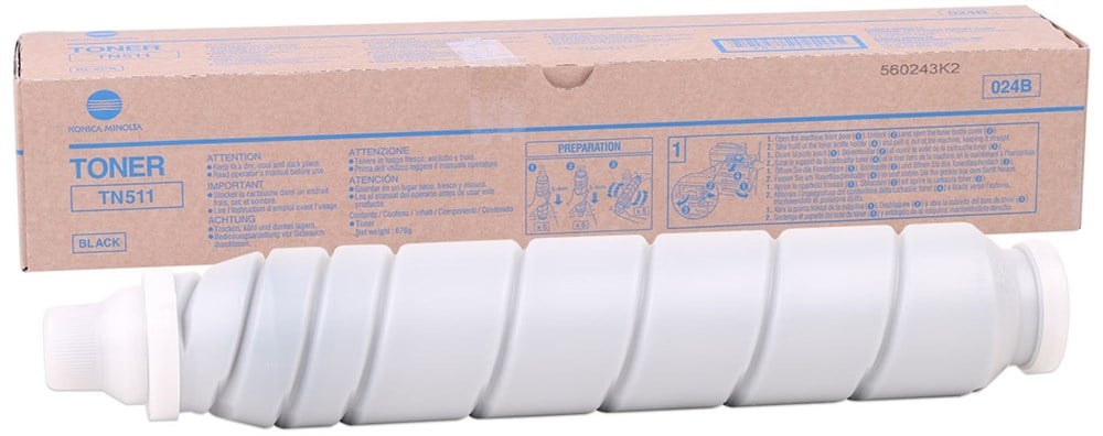 Konica Minolta TN-511 Orjinal Toner Bizhub 360-361-420-421-500-501 (024B)