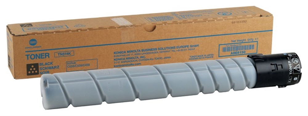 Konica Minolta TN-514 Orjinal Siyah Toner C458-C558-C658 (A9E8150)