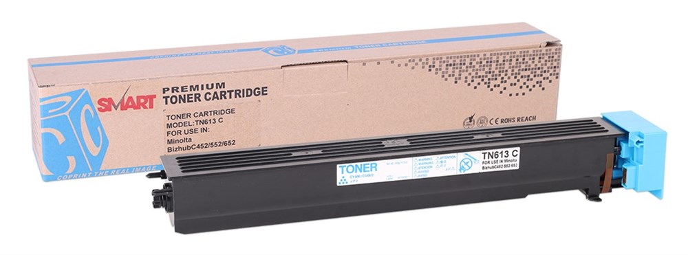 Konica Minolta TN-613 muadil By Point  Mavi Toner C452-C552-C652 (A0TM450)