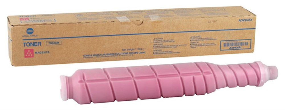 Konica Minolta TN-620 Orjinal Kırmızı Toner Bizhub Pro C1060L-C1070 (A3VX351)