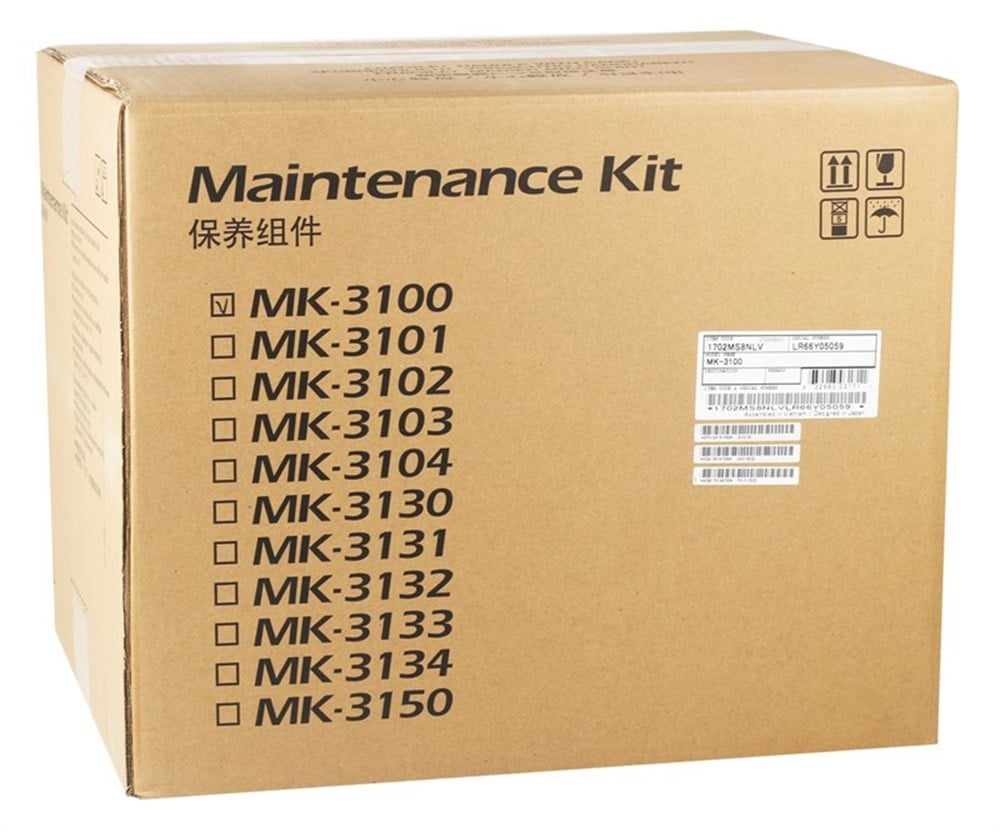 Kyocera Mita MK-3100 Orjinal Maintenance FS2100-M3040-M3540 (Utax P4030-P4035)