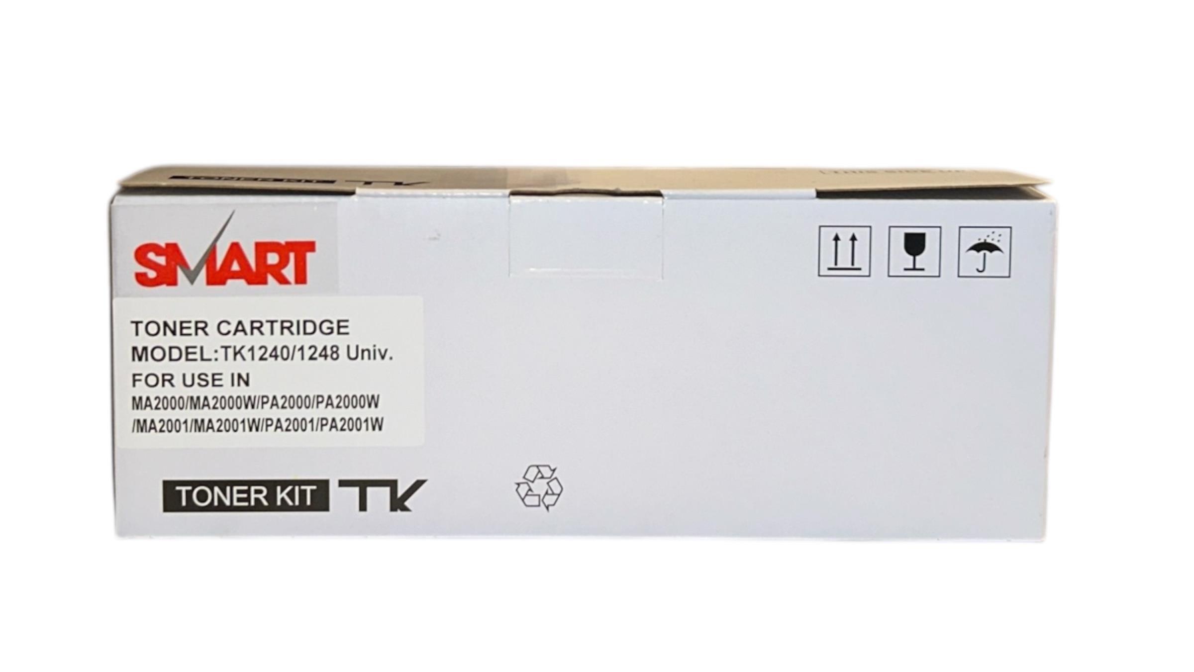 Kyocera Mita TK-1240 TK-1248 Smart Siyah Toner MA-2001 PA-2001 MA-2000 PA-2000