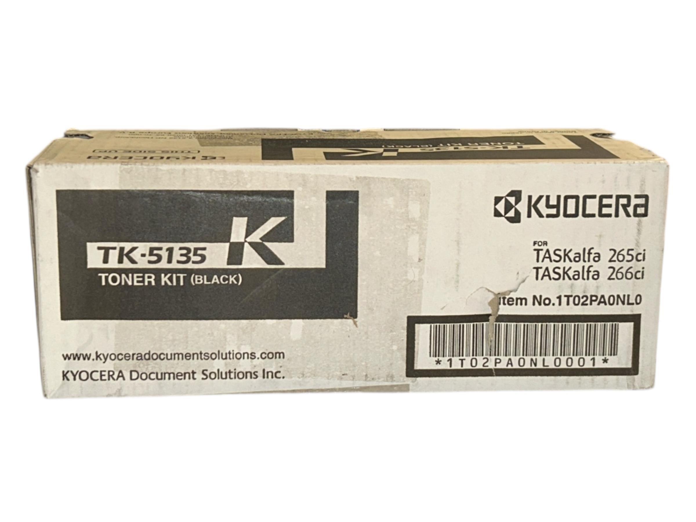 Kyocera Mita TK-5135 Orijinal Siyah Toner TasKalfa -265ci -266ci