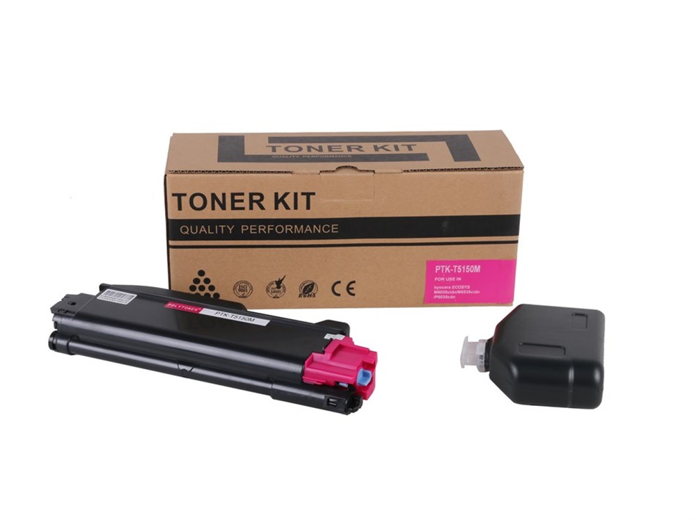 Kyocera Mita TK-5150 Kırmızı muadil By Point toner Ecosys P6035-P6535 (1T02NS0NL0)