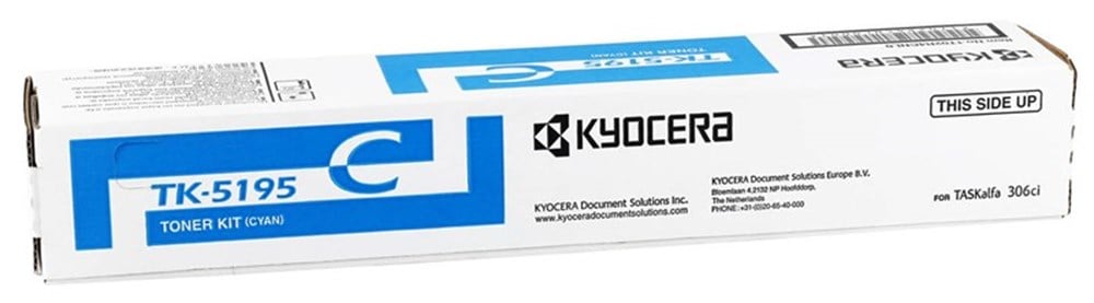 Kyocera Mita TK-5195 Orjinal Mavi Toner 306ci-CS306ci (7K)