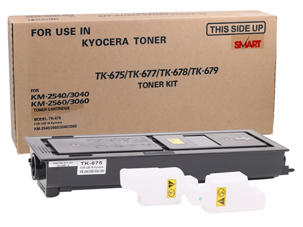 Kyocera Mita TK-675 muadil By Point  Toner KM2540-2560-3040-3060