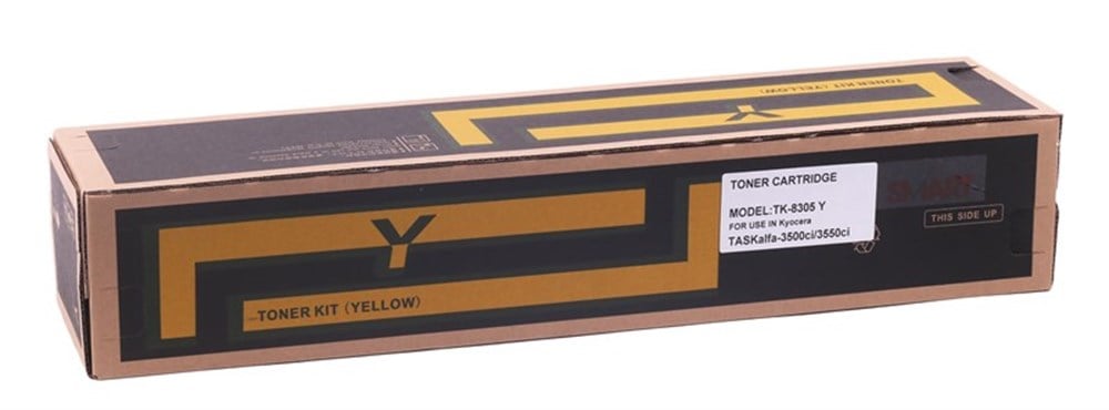 Kyocera Mita TK-8305 muadil By Point  Sarı Toner Taskalfa 3050ci-3550ci-3051ci-3551ci