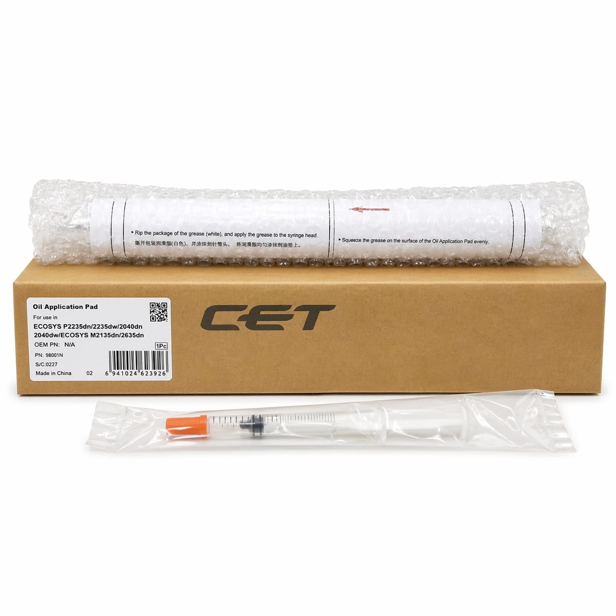 KYOCERA OİL APPLİCATİON PAD ECOSYS M 2135/P2235/2235/2040/2040/2635/2735/2835 CET ÜRÜNÜ