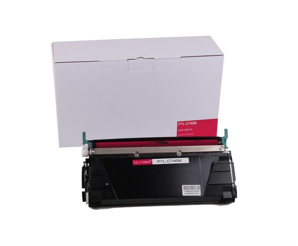 Lexmark C7461MG Kırmızı muadil By Point toner C748-C520-C536
