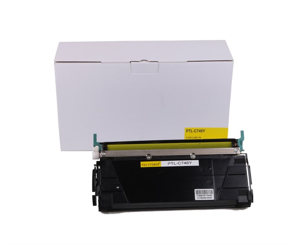 Lexmark C7461YG Sarı muadil By Point toner C748-C520-C536