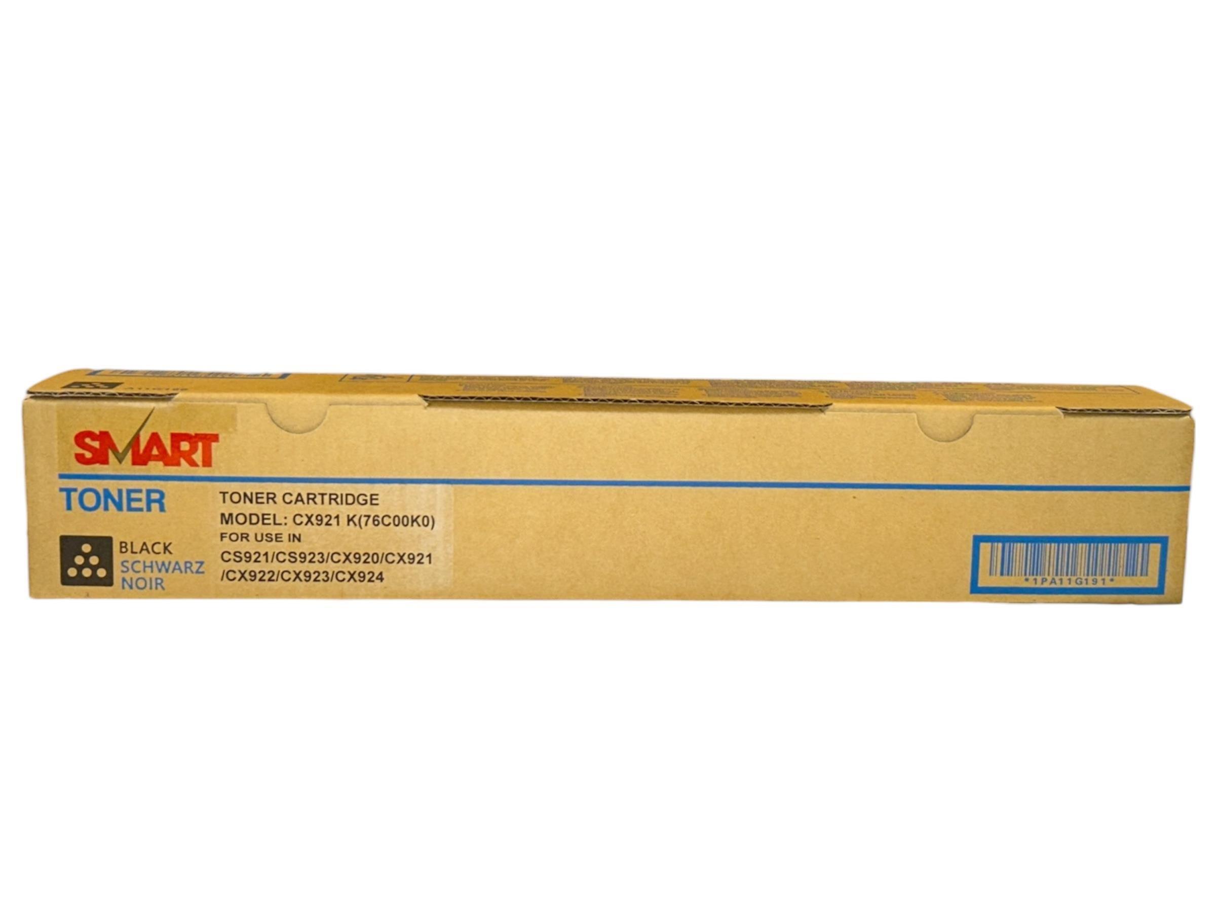 Lexmark CX-920 CX-921de 76C00K0 Smart Siyah Toner CX-922de  CS-921de  CS-923de