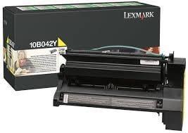Lexmark Optra C-750  X-750 Yüksek Kapasite Sarı Toner  10B042Y  (15k)