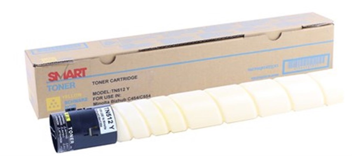Minolta-Develop TN-512,TN-324 Smart Sarı Toner C258,C308,C368,C454,C554