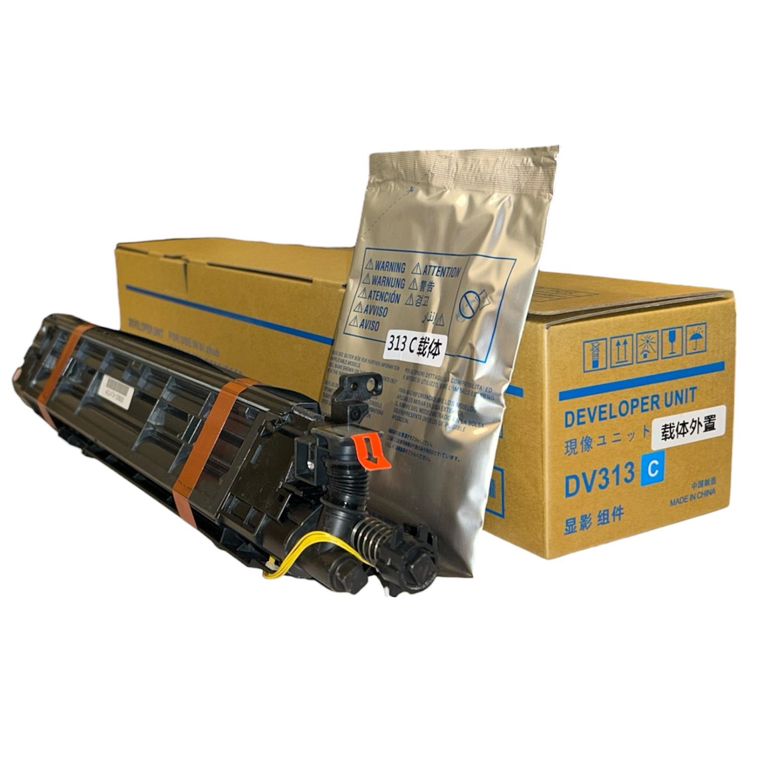 Minolta DV-313C Mavi SMART Developer Unit Bizhub 308 C258 C308 C368 A7U40KD