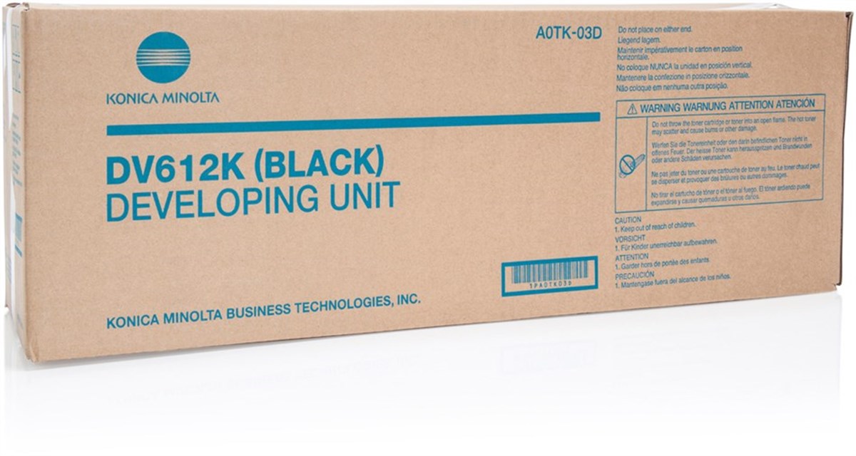 Minolta DV-612K Orjinal Developer Ünit Bizhub 552-652-C452-C552 (A0TK03D)