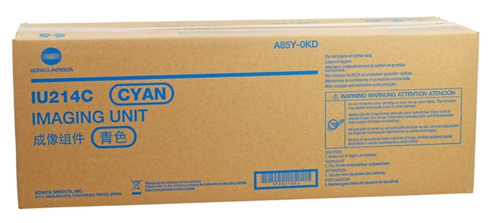Minolta IU-214 Mavi Orjinal Drum Unit Bizhub C227-C287 (A85Y0KD)