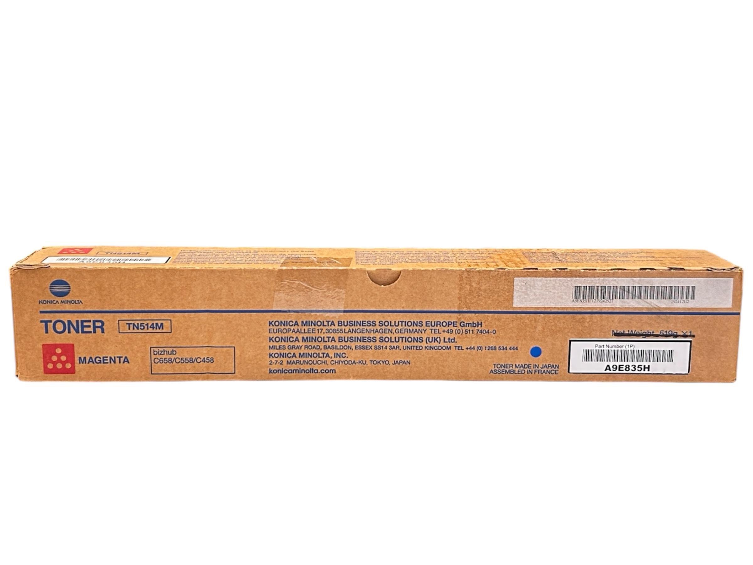 Minolta TN-514 Orjinal Lower Kırmızı Toner C-458 C-558 C-658  A9E835H