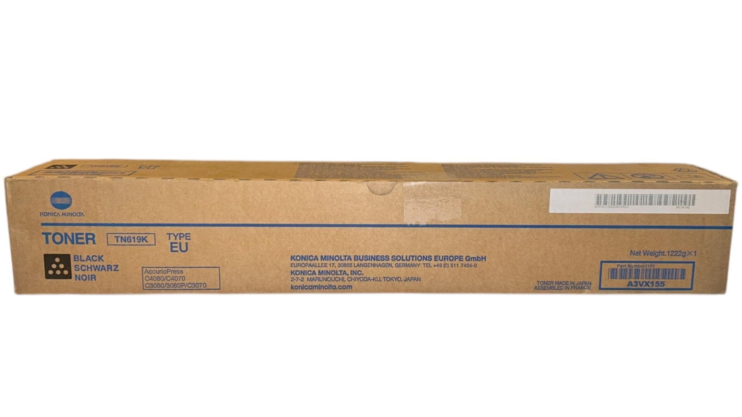 Minolta TN-619 Orjinal Siyah Toner Press C3070 C3080 C4070 C4080 A3VX155 66,5k.