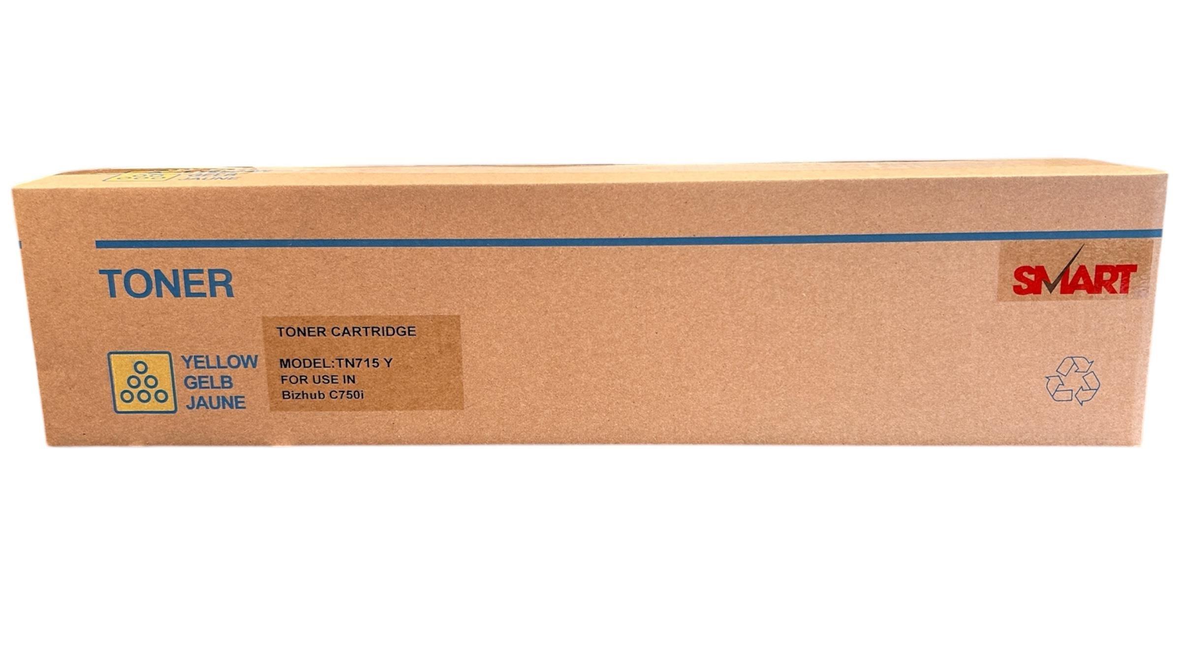 Minolta TN-715 Smart Sarı Toner Bizhub C-750i ACP8250