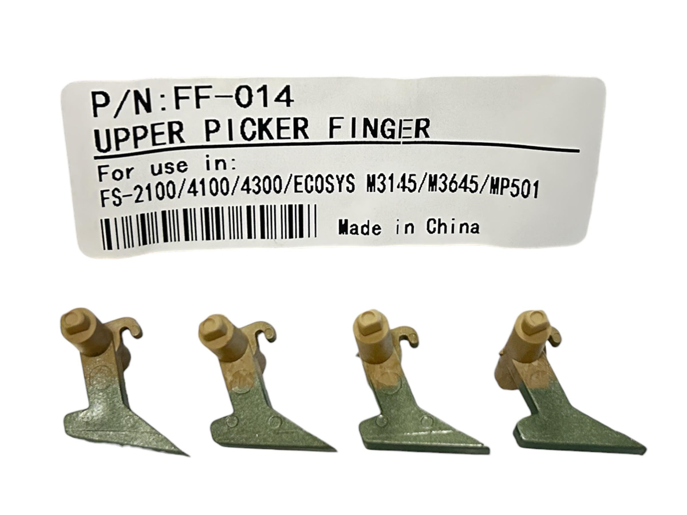 Mita 3010i Upper Finger FS1128 2100 3040 4200 P2035 M3540 M3550 M2535 4Adet/Set