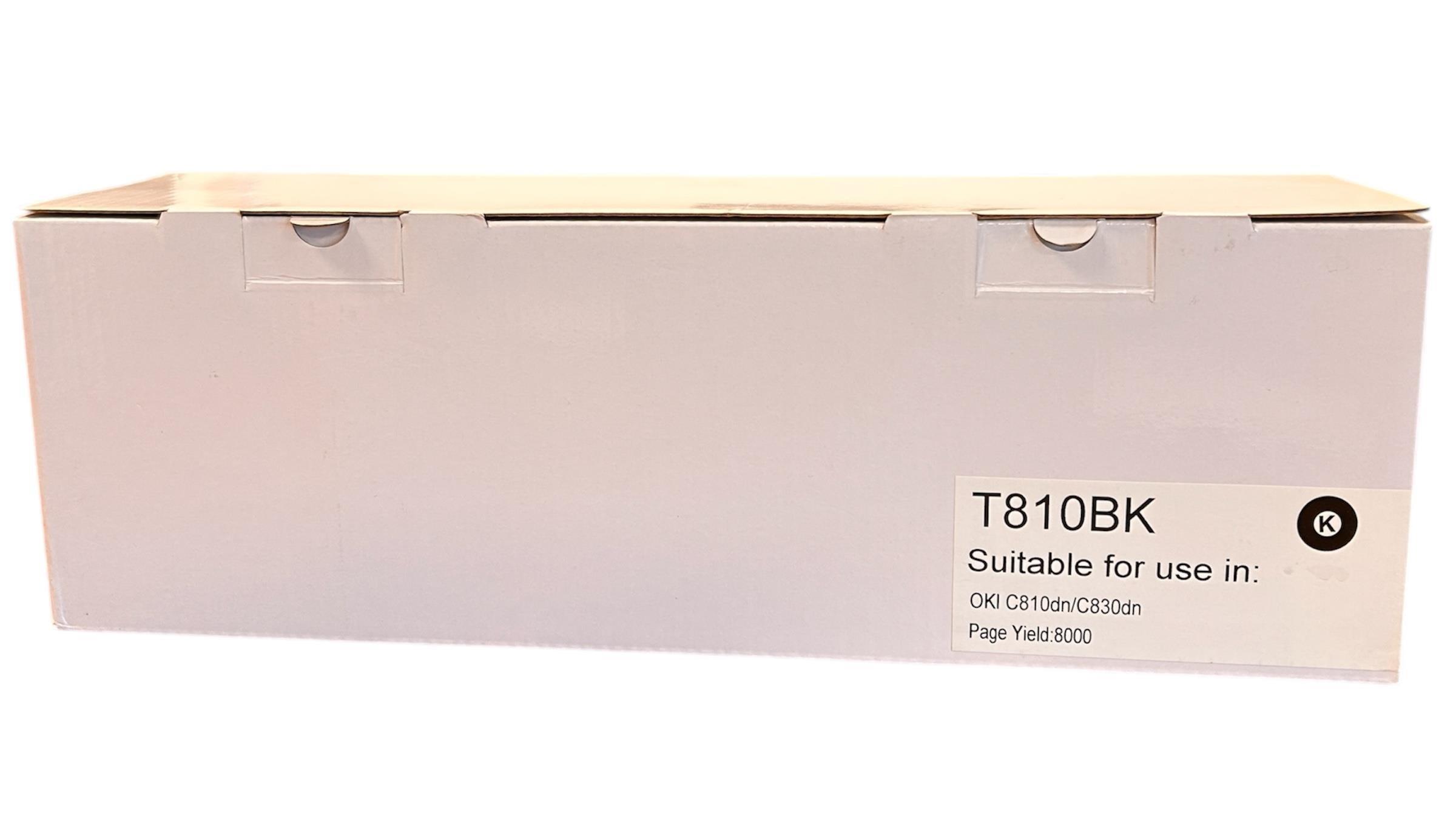 Oki - 810  C-830 Siyah Muadil Toner