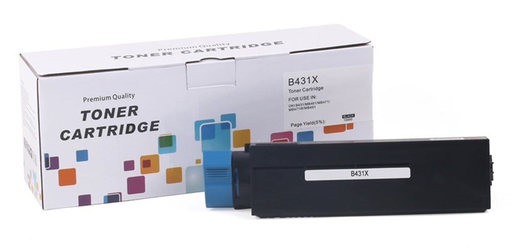 Oki B431X muadil By Point  Toner (B431-MB461-MB471-MB471W-MB491-S4191)(44574901)(12k)