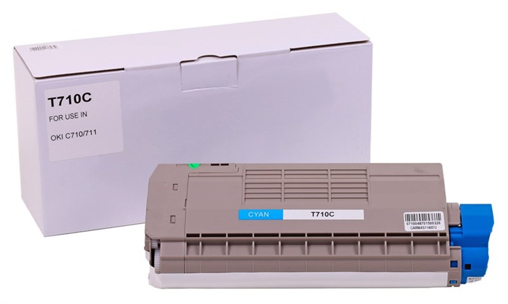 Oki C710C Mavi muadil By Point  Toner C711 (11000 Sayfa)