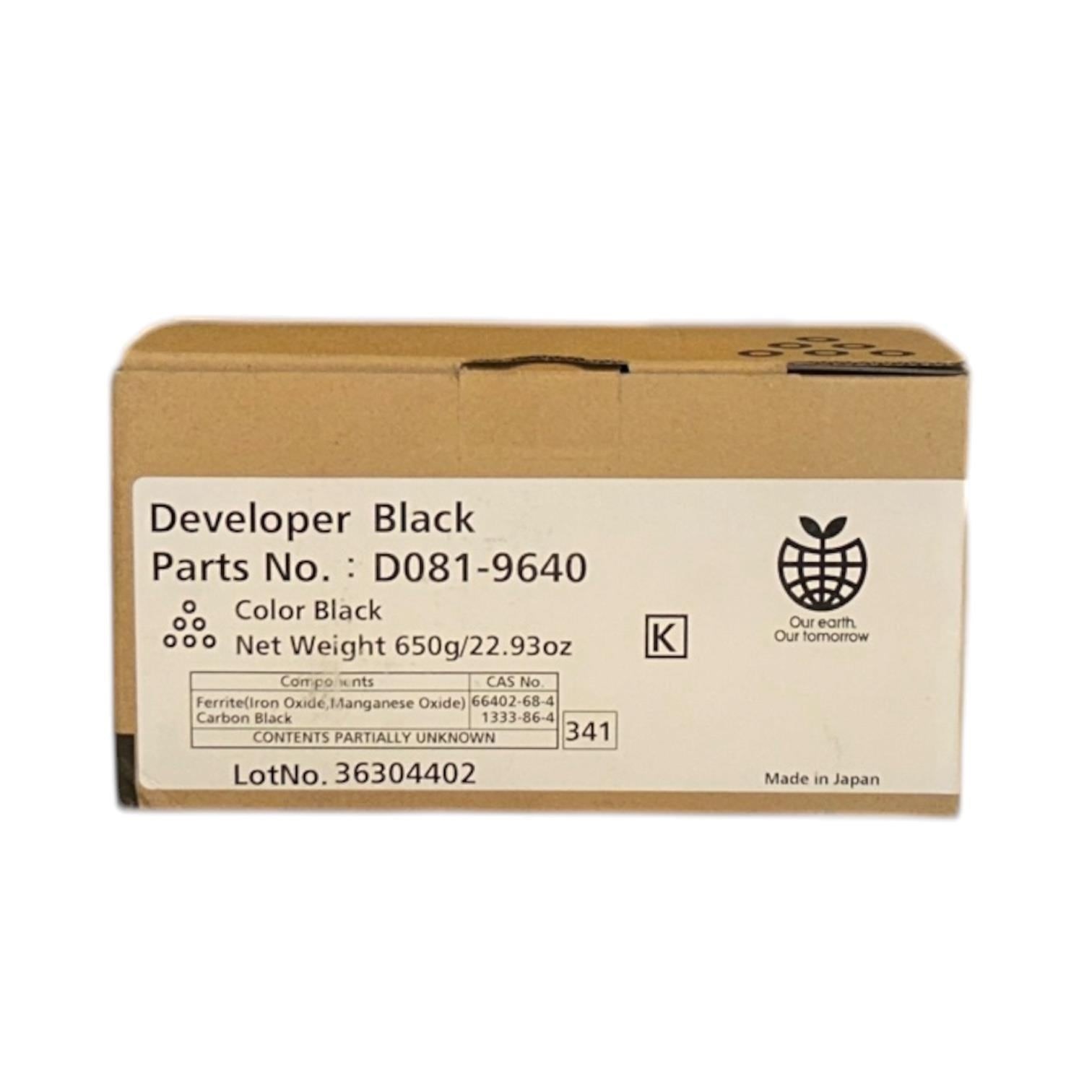 Ricoh C6501 C7501 Orijinal Siyah Developer  D0819640