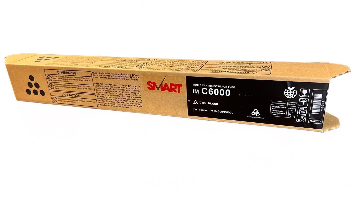 Ricoh IM C4500 IM C5500 Siyah Smart Toner IM C6000