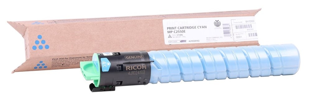 Ricoh MP-C 2550 Orjinal Mavi Toner MP-C 2030-2050-2530 (842060) (841197)
