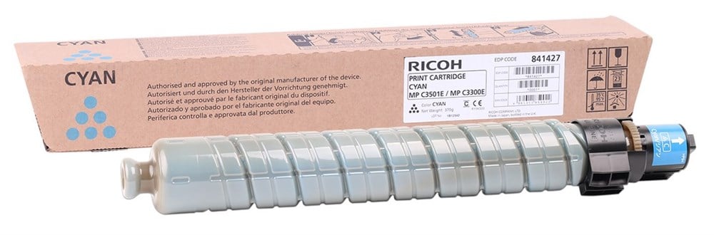 Ricoh MP-C 2800 Orjinal Mavi Toner MP-C 3001-3300-3501 (842046) (841127) (15k)