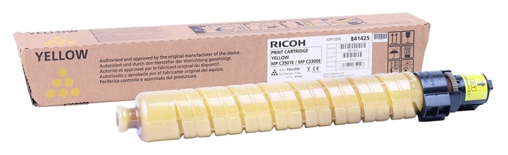 Ricoh MP-C 2800 Orjinal Sarı Toner MP-C 3001-3300-3501 (842044) (841125) (15k)